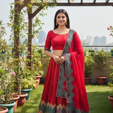 Classic Zig zag Festive Lehenga Choli