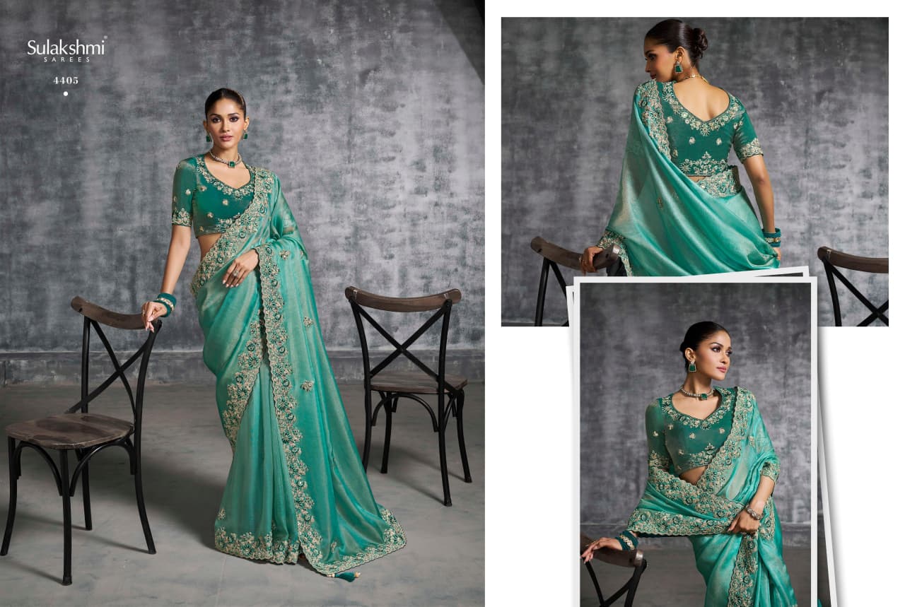 Kashira Exquisite Tissue Zari Saree