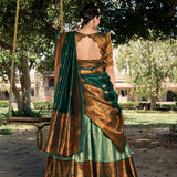 Royalty Treditional Jacquard Silk Saree