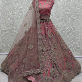 Premium Bridal Net Lehenga