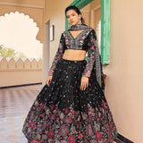 Heavy Boutique Black Lehenga Choli