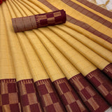 Pure Cotton Silk  Saree