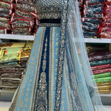 Bridal Heavy Faux Georgette Lehenga