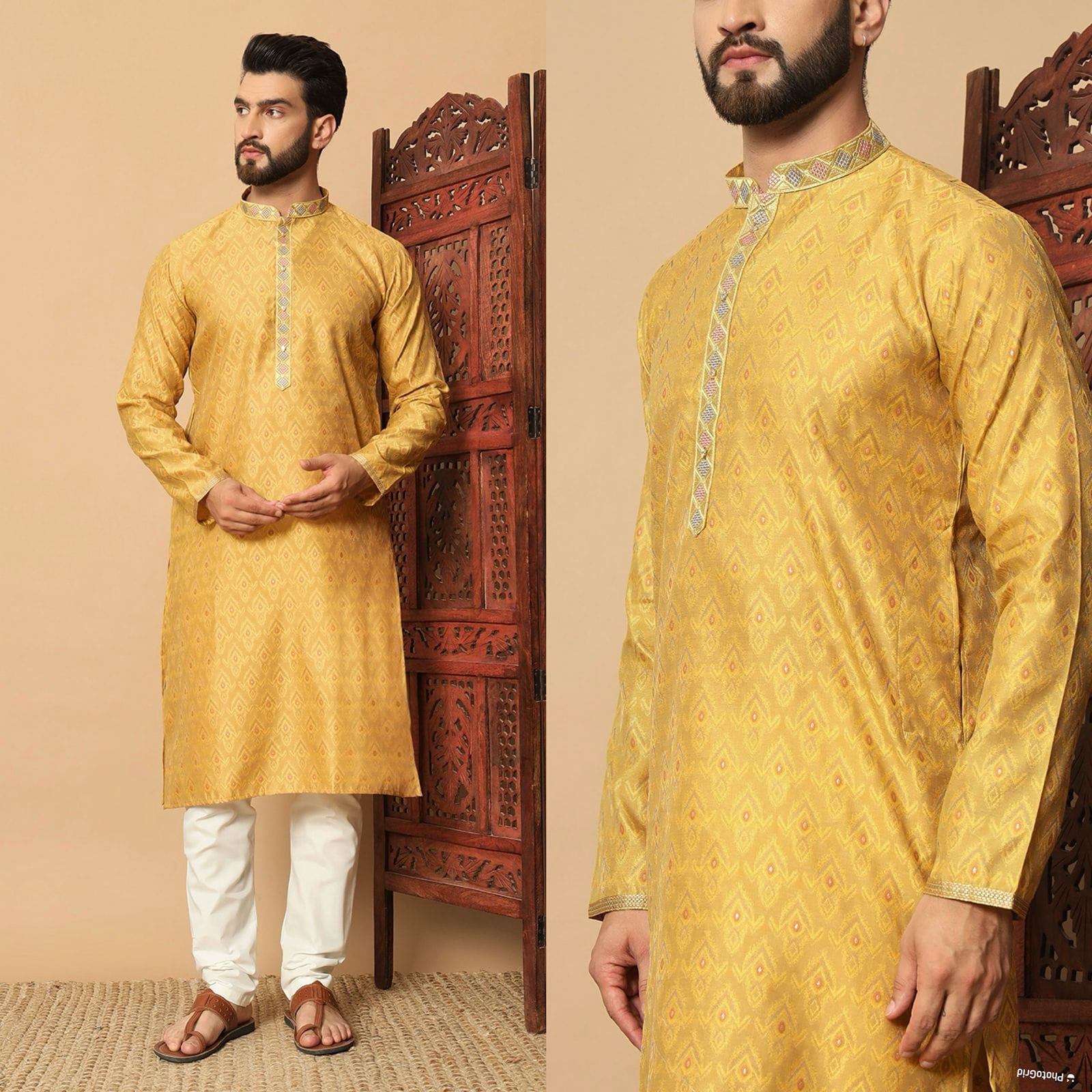 Ethnic Festive Mens Kurta Pajama