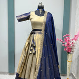 Exclusive Designer Kanjivaram Silk Lehenga