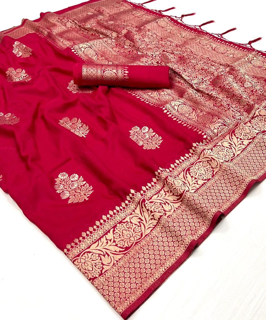 PURE GEORGETTE NYLON HANDLOOM WEAVING SAREE