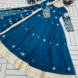 Presenting  New Designer Party Wear N BLUE