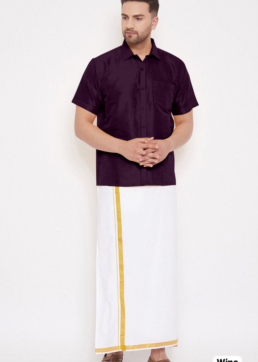 Thalaivaa Men's Shirt Dhoti