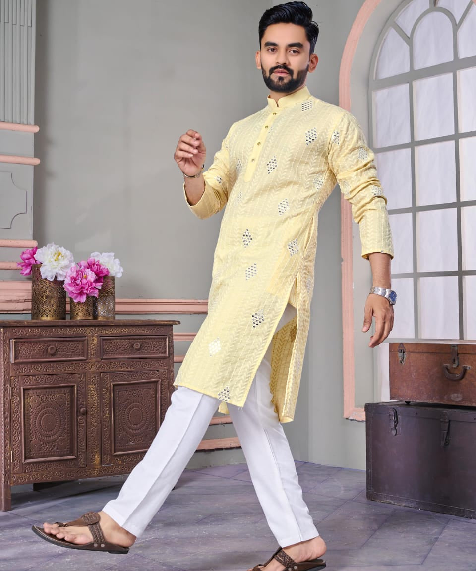 Stunning Men's Wedding Kurta