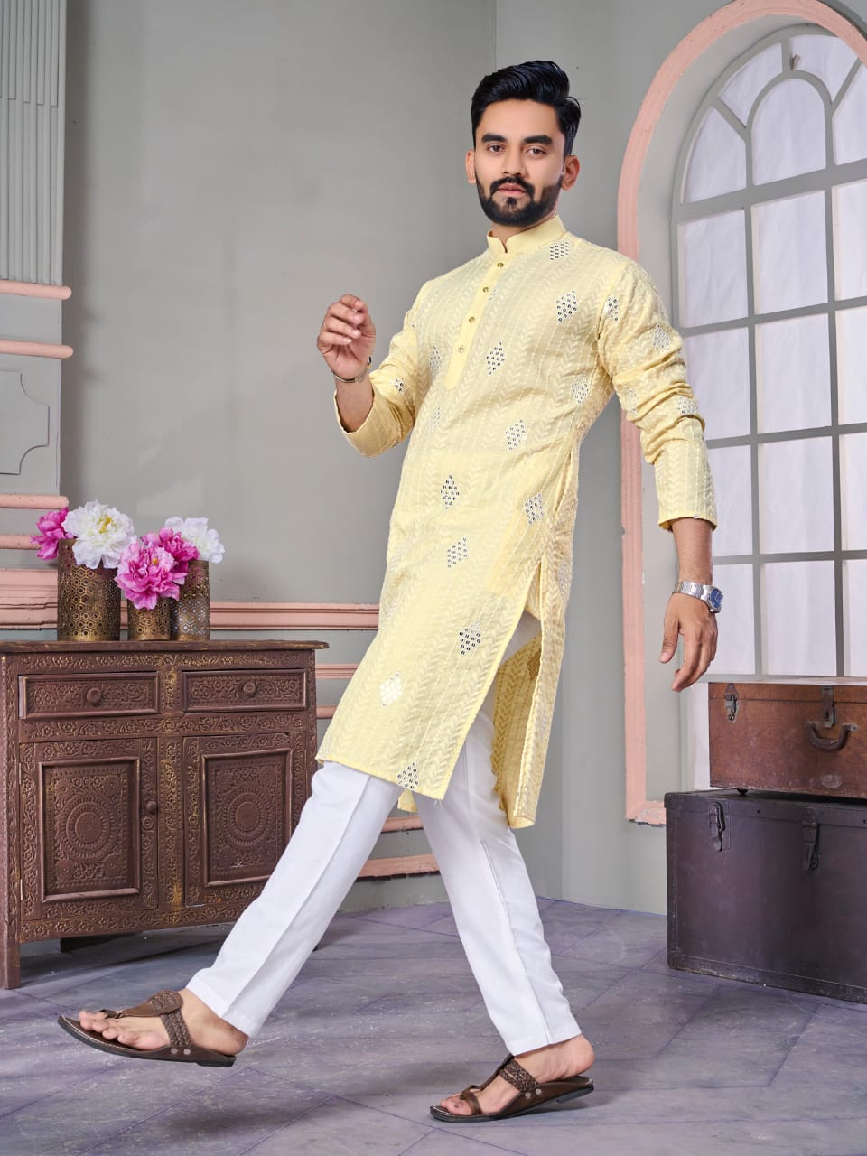 Stunning Men's Wedding Kurta