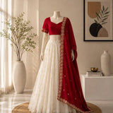 Chandrika Vichitra Silk Lehenga