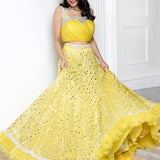 Georgeous Yellow Lehenga