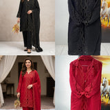 Trending Maroon Vichitra Silk Gown