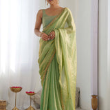 Designer Fendy Satin Silk Saree