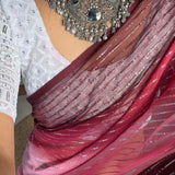 Rimzim Soft Naylone Sequance Saree