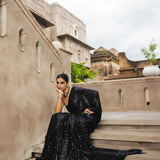 Black Bollywood Superhit Saree