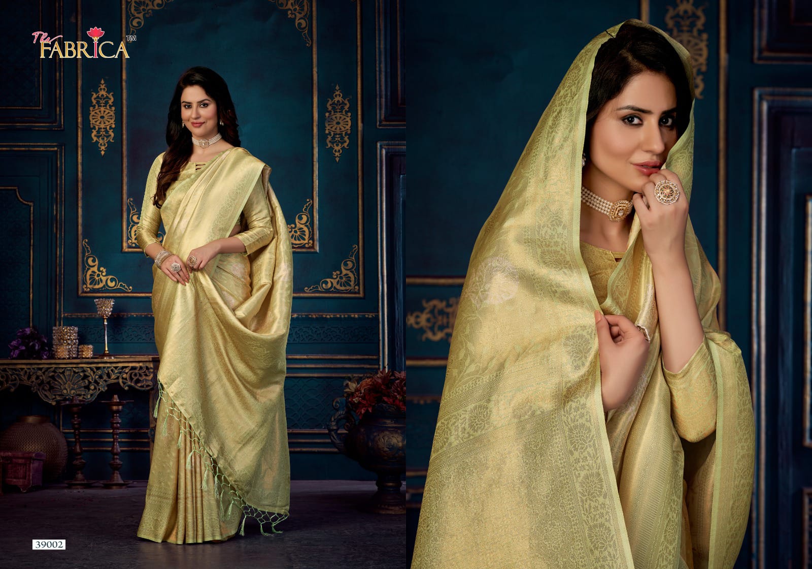 Partywear soft Jacquard silk saree