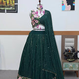 Charm Collection Of Green Lehenga Choli