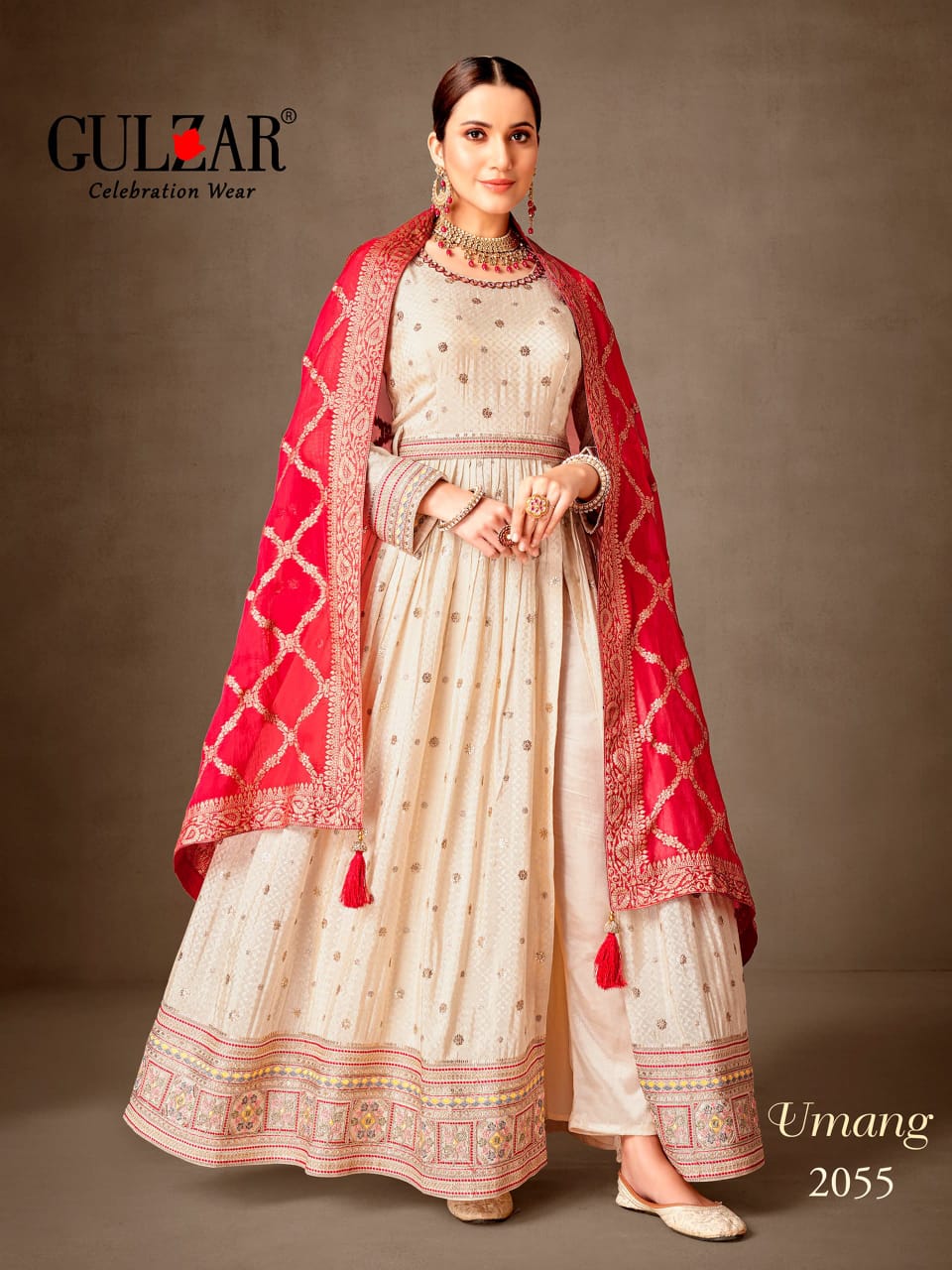 Premium Gulzar Anarkali Gown