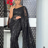 Beautifull Sequance Saree Collection