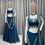 Partywear Embroidered Lehenga Choli