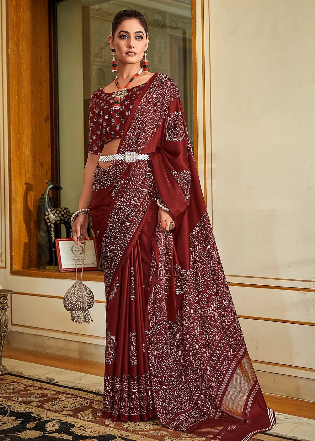 Treditional Gaji Silk Saree