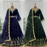 New Designer Winter Collection  Long Gown