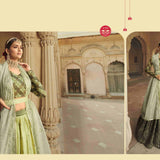 New Exclusive Embroiered Semi Stitched Bridal Lehenga Choli