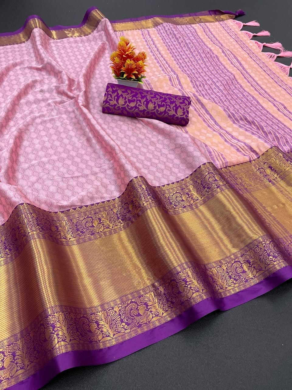 COTTON SILK SAREE