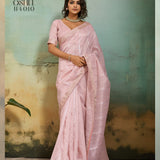 Flex Tissue Linen Blend Saree