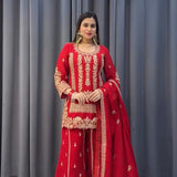 Karwa Chauth Special Silk Suit