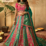 Bridal Wedding Silk Royal Lehenga