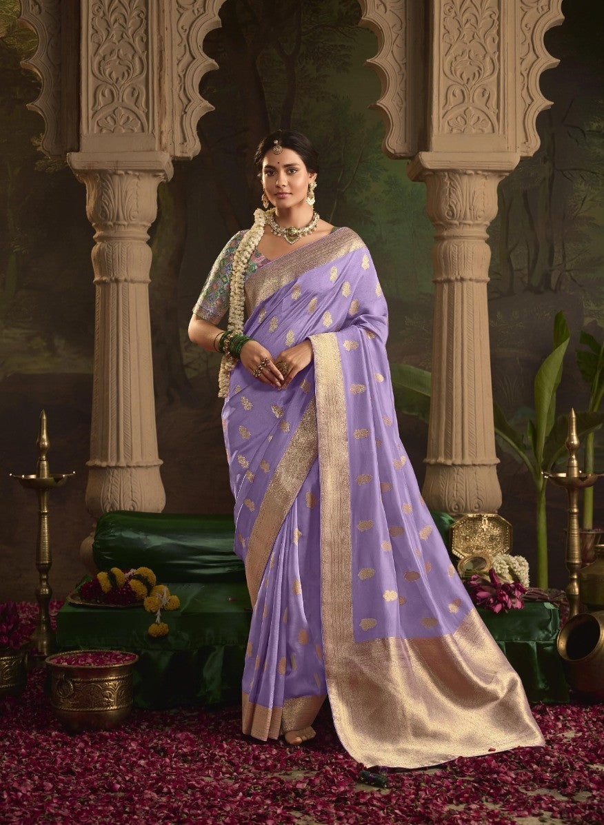 Pure Crepe Dola Silk Saree