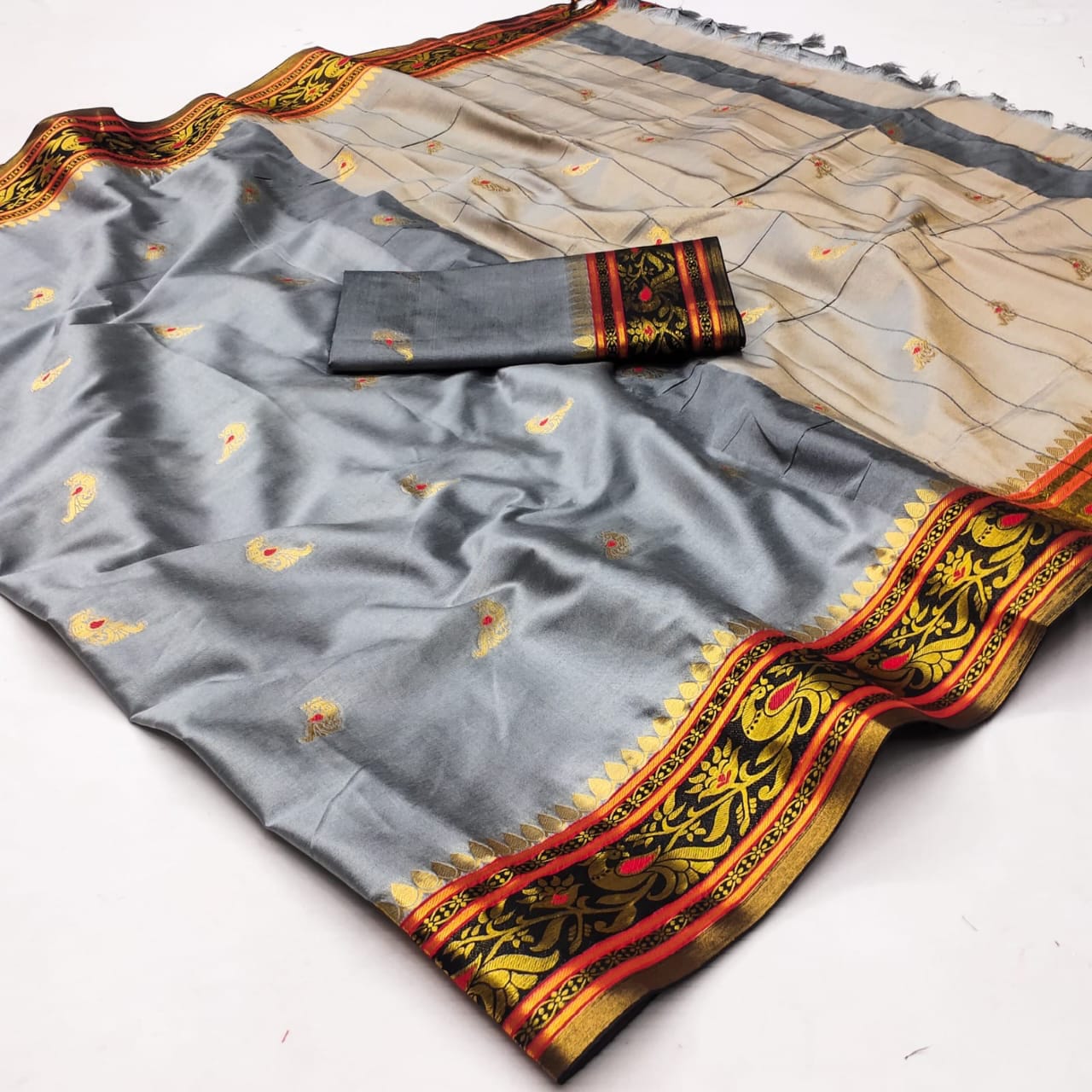 Pure Cotton Silk Saree