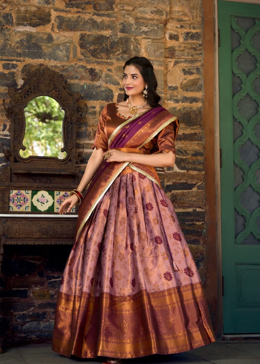 Treditional Zari Weaving Silk Saree