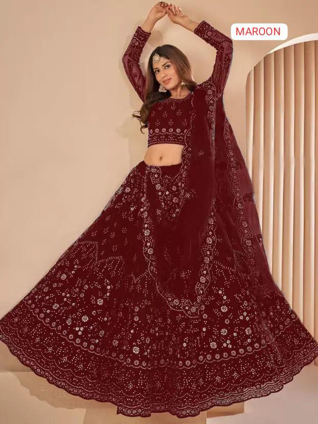 Heavy Net Lehenga Collection