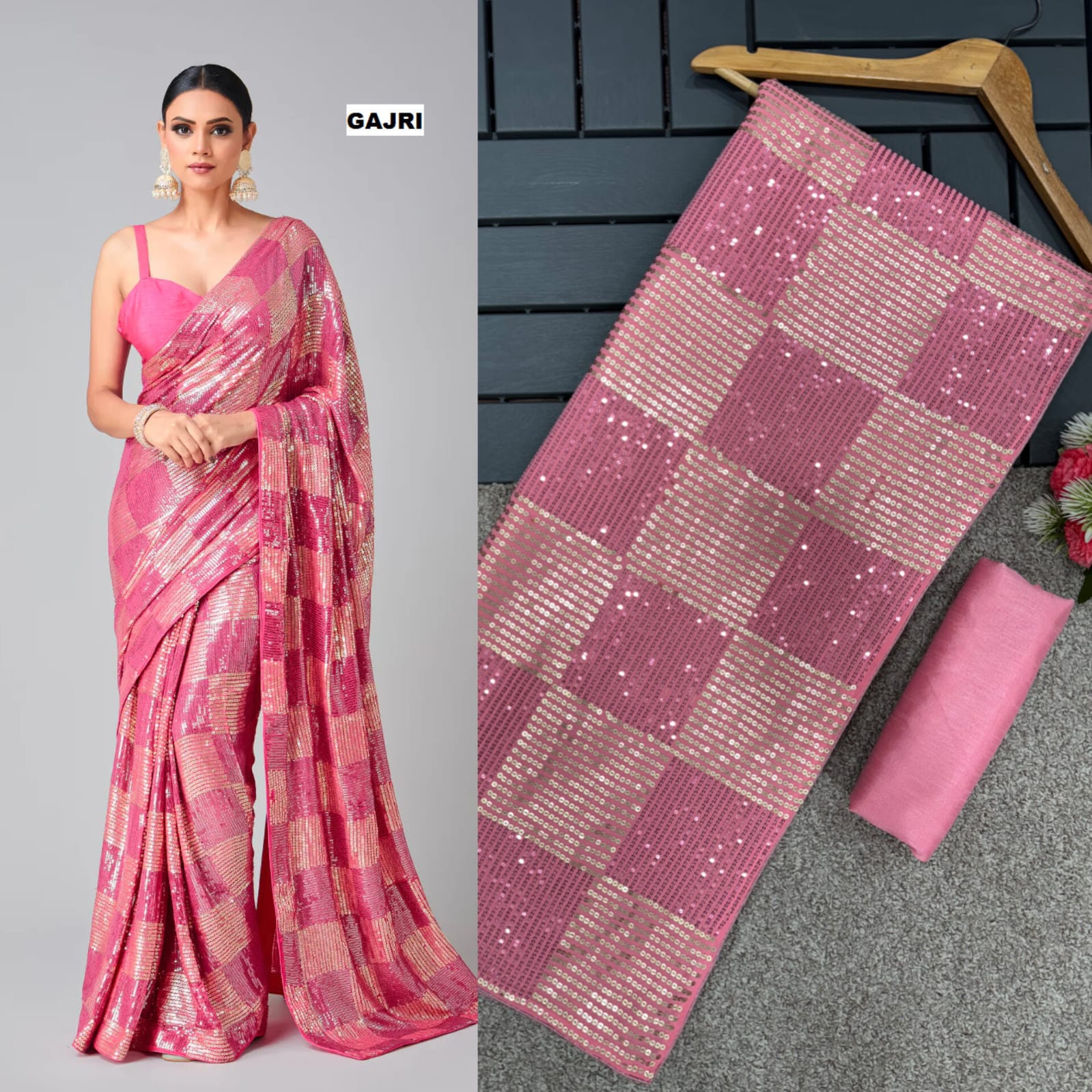 Bollywood BlockBuster Sequance Saree