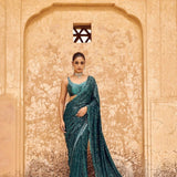 Trendig Heavy Sequance Work Saree