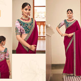 Festive Embroidered Saree Collection