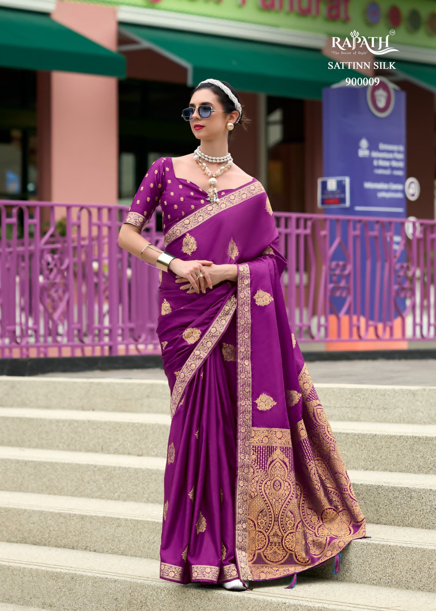 Most Beautyfull Satin Saree Collection