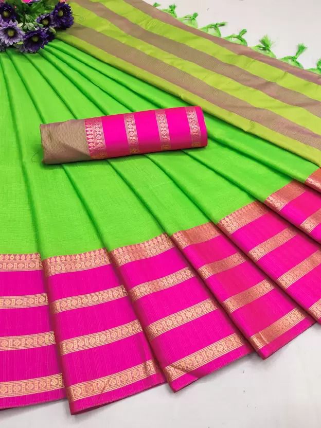 Khadi cotton Silk Saree