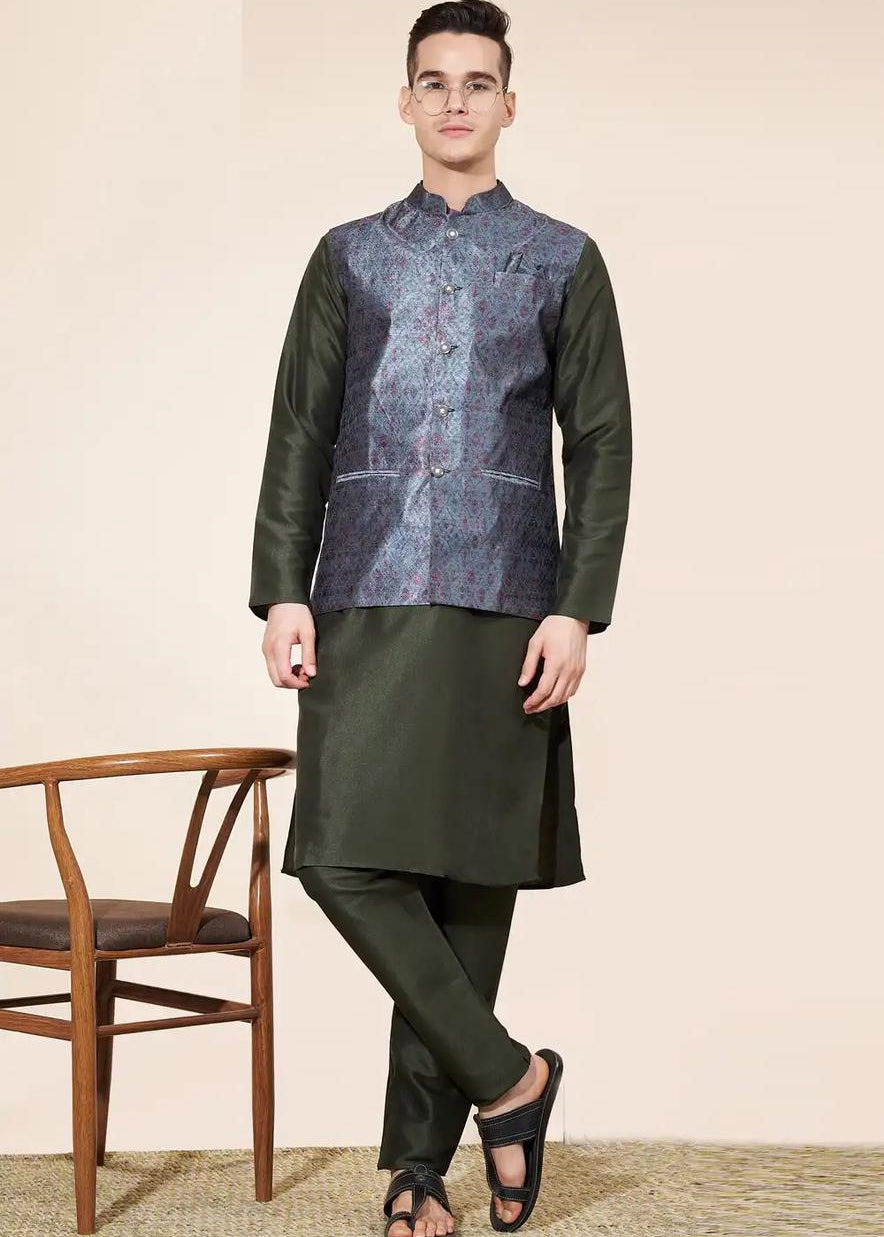 Wedding Modi Jacket kurta Pajama