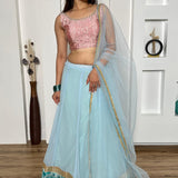 Perfect Sky Designer Lehenga Choli