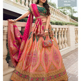 Premium Bridal Wedding Silk Lehenga