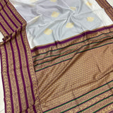 Beautiful Art Silk Jacquard Border Saree