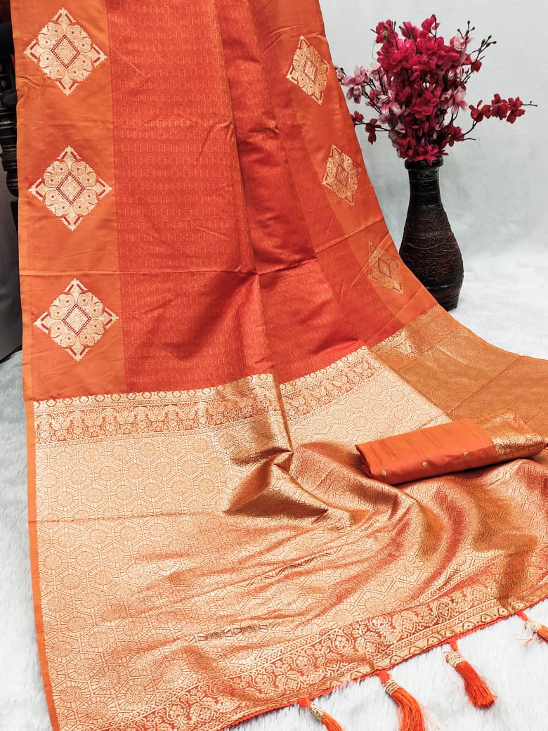 Sonpari Soft Silk Weaving Saree