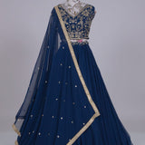 Blue charm festive season lahenga