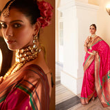 Peshwai Paithani Silk Saree