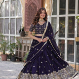 Rangoli Silk Sequence Lehenga Choli