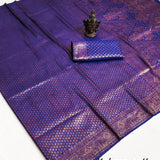 Beautifull Rich Pallu Silk Saree